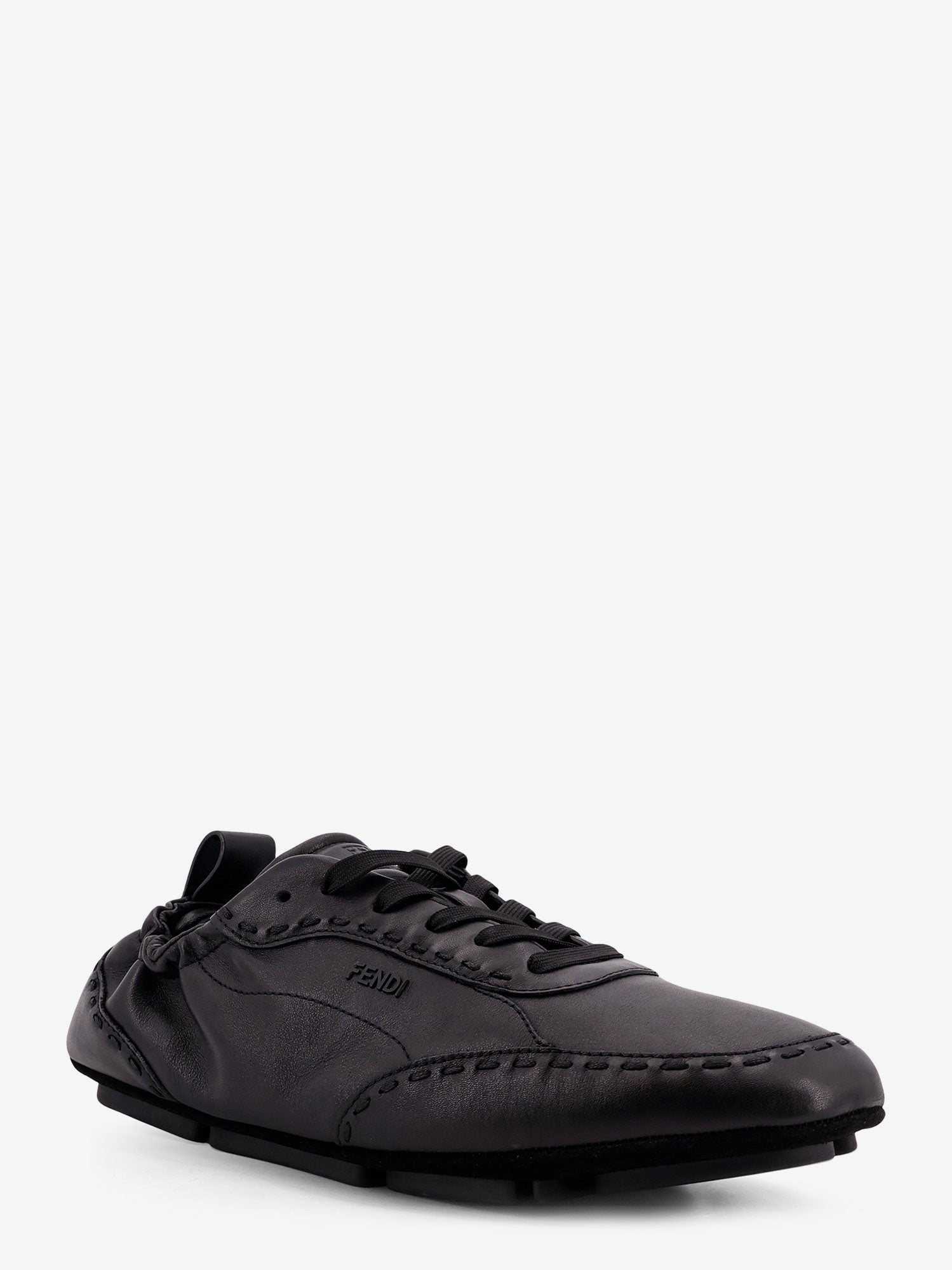 Fendi Fit leather sneakers