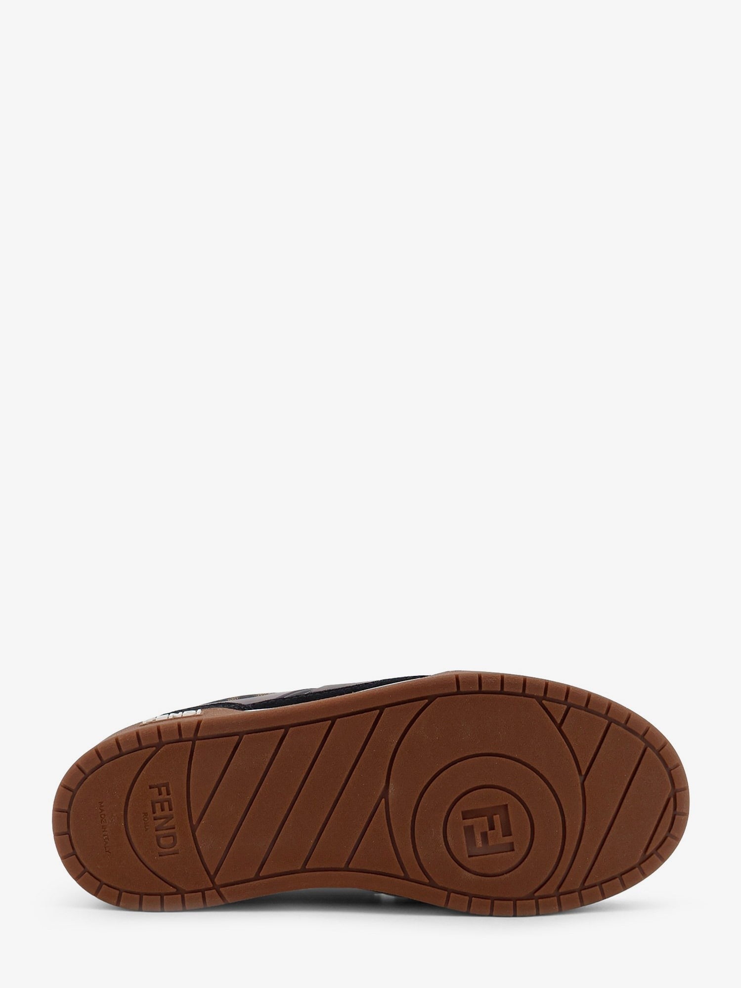 Fendi Match σουέτ sneakers με λεπτομέρειες υφάσματος ζακάρ FF