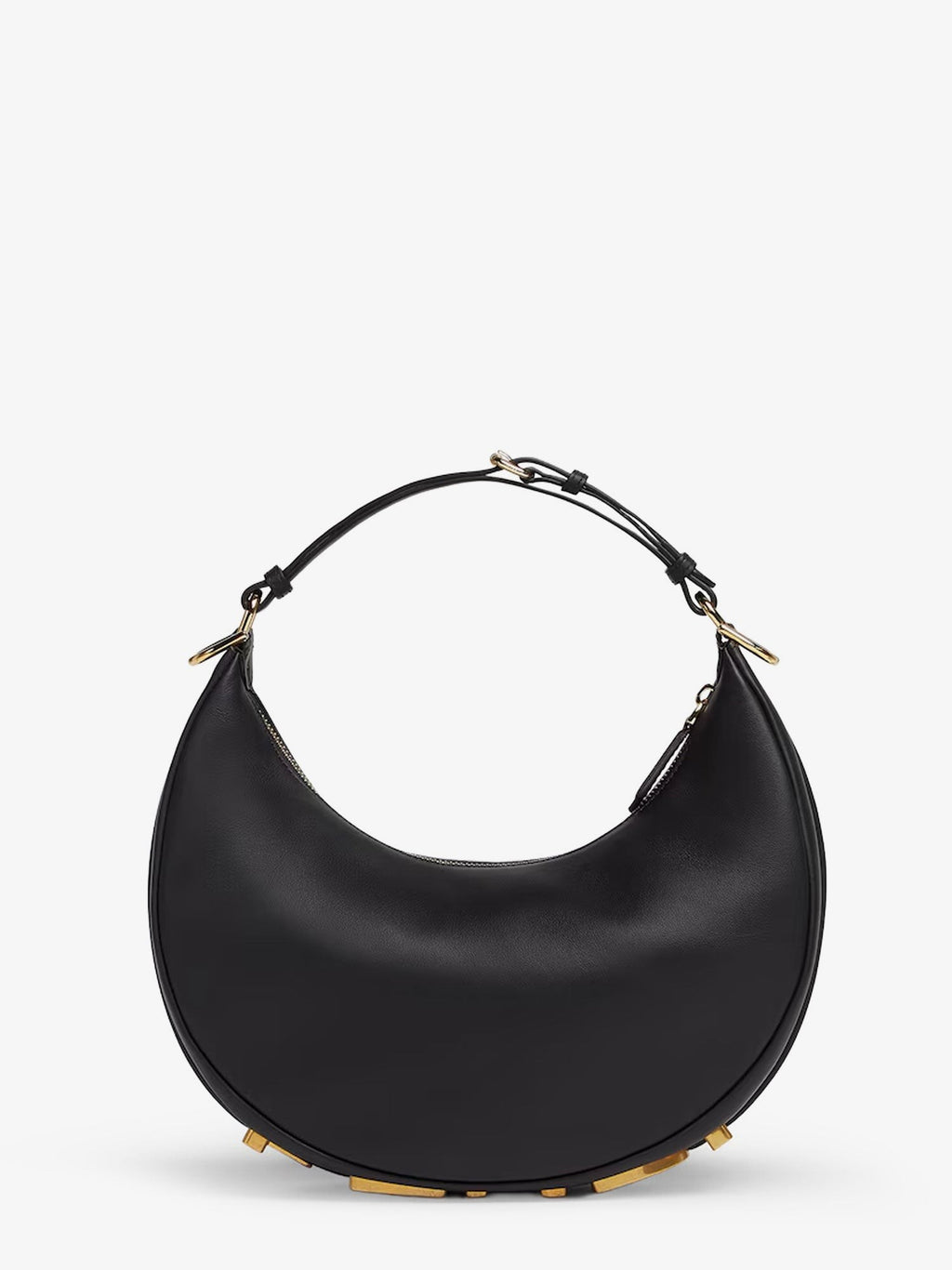 Fendi graphy Small leather hobo bag