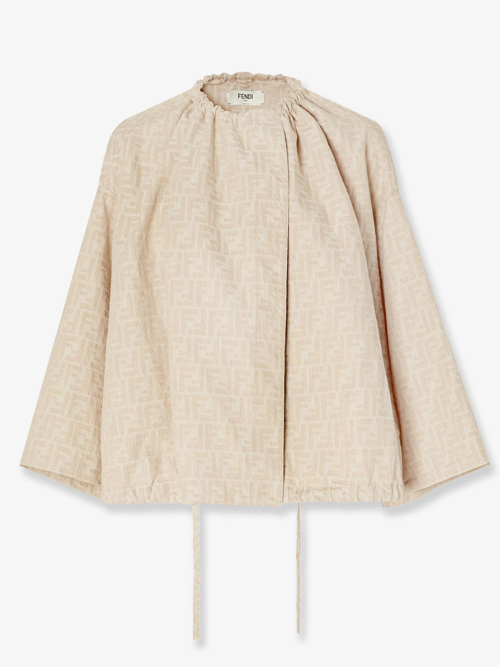 Veste Fendi en coton et lin FF