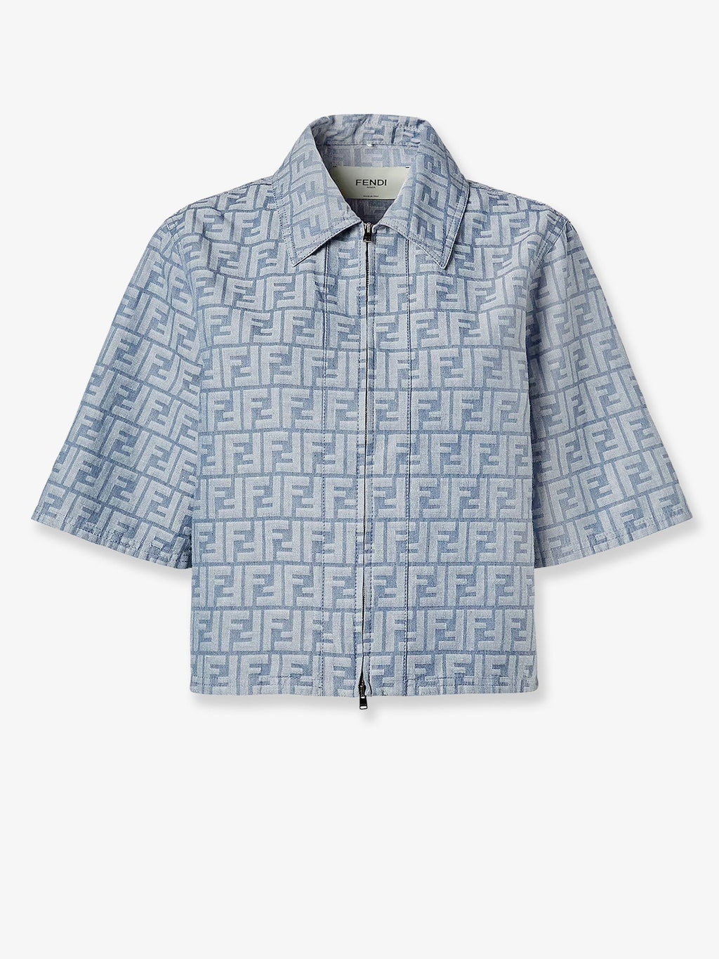 Fendi FF コットン＆リネン シャツジャケット