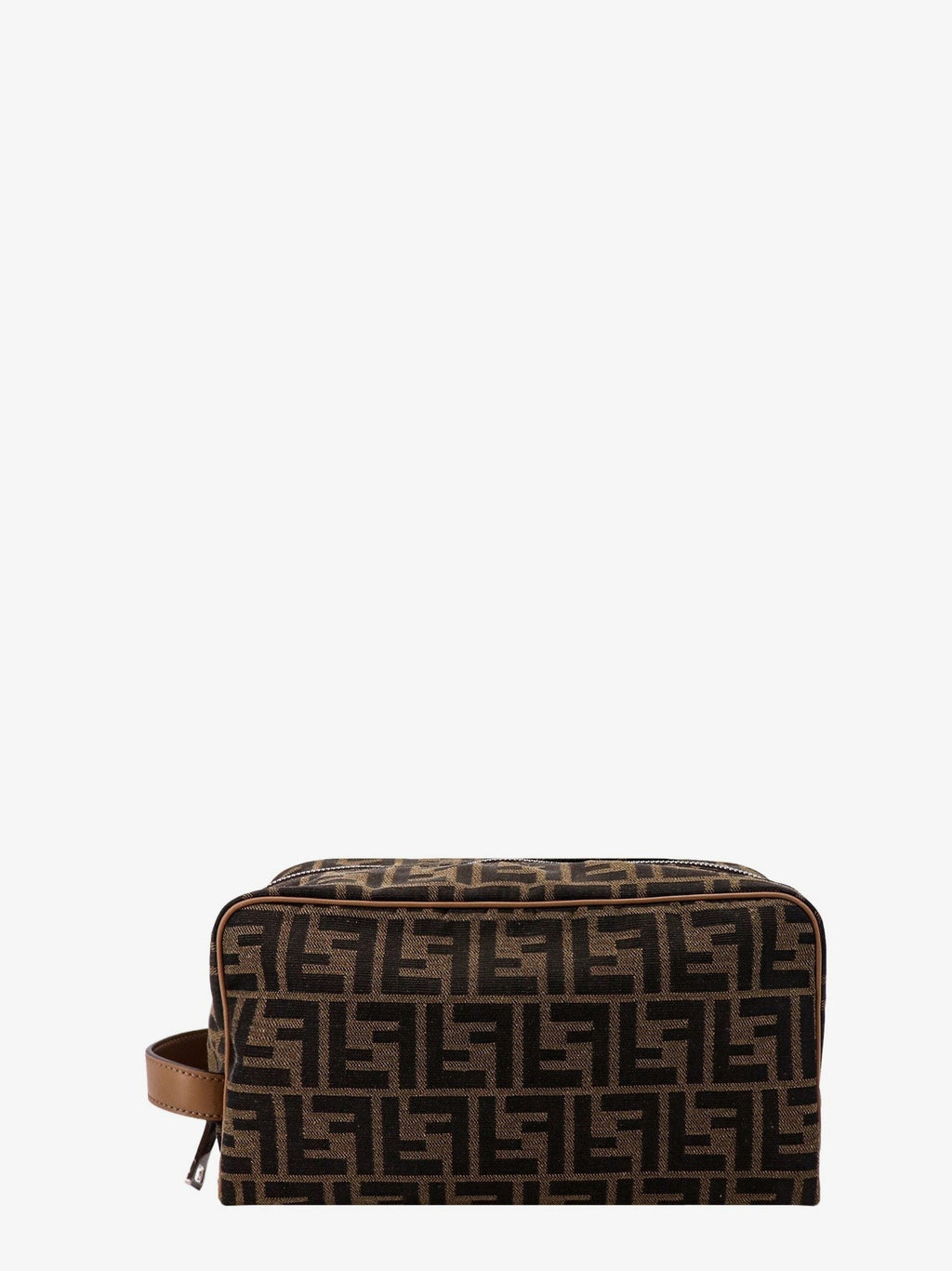 Fendi FF Jacquard fabric Beauty Case Medium