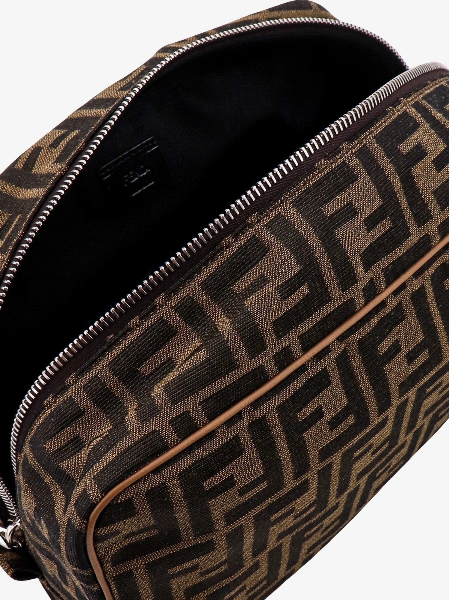 Fendi FF Jacquard fabric Beauty Case Medium