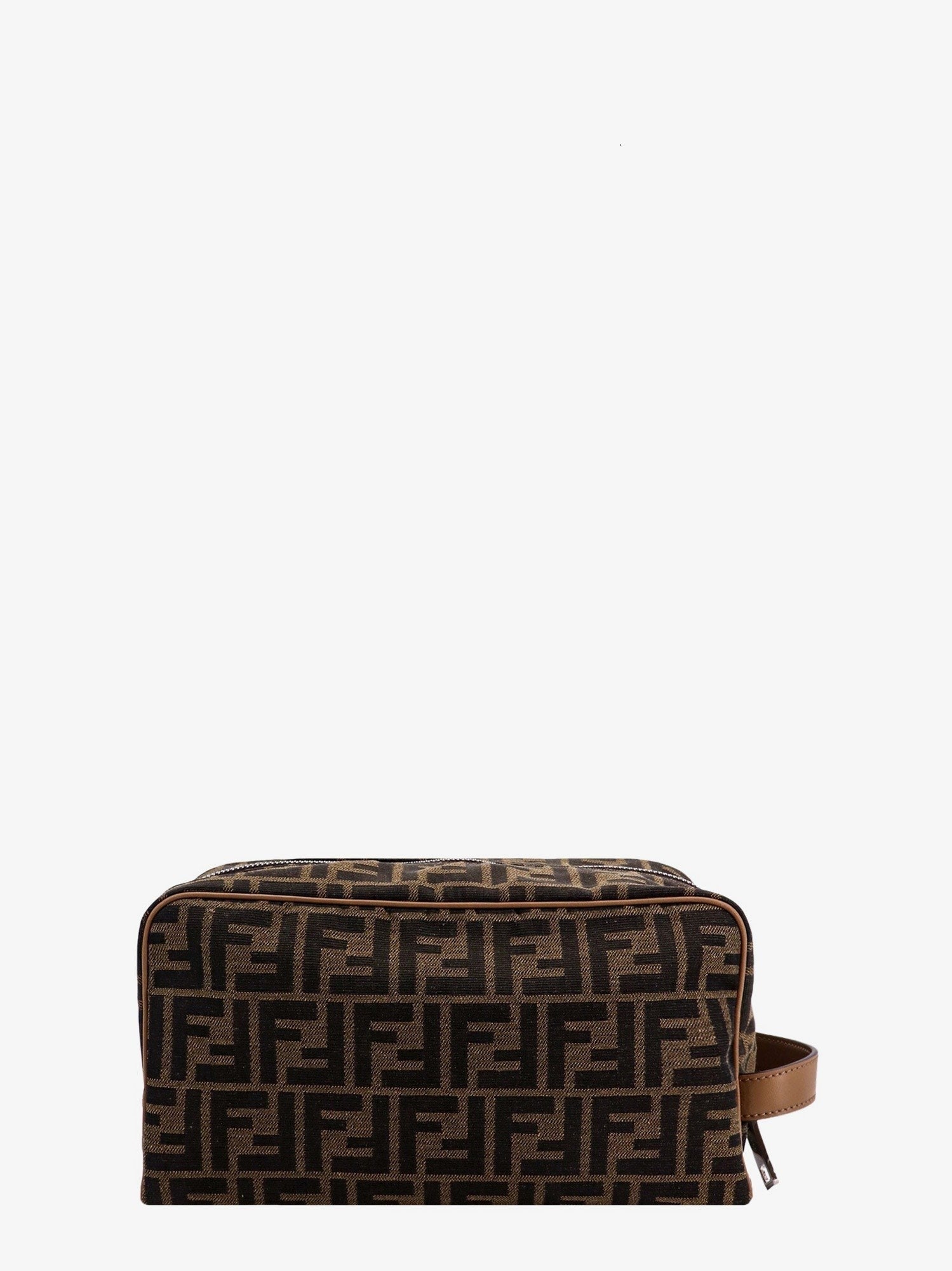 Fendi FF Jacquard fabric Beauty Case Medium