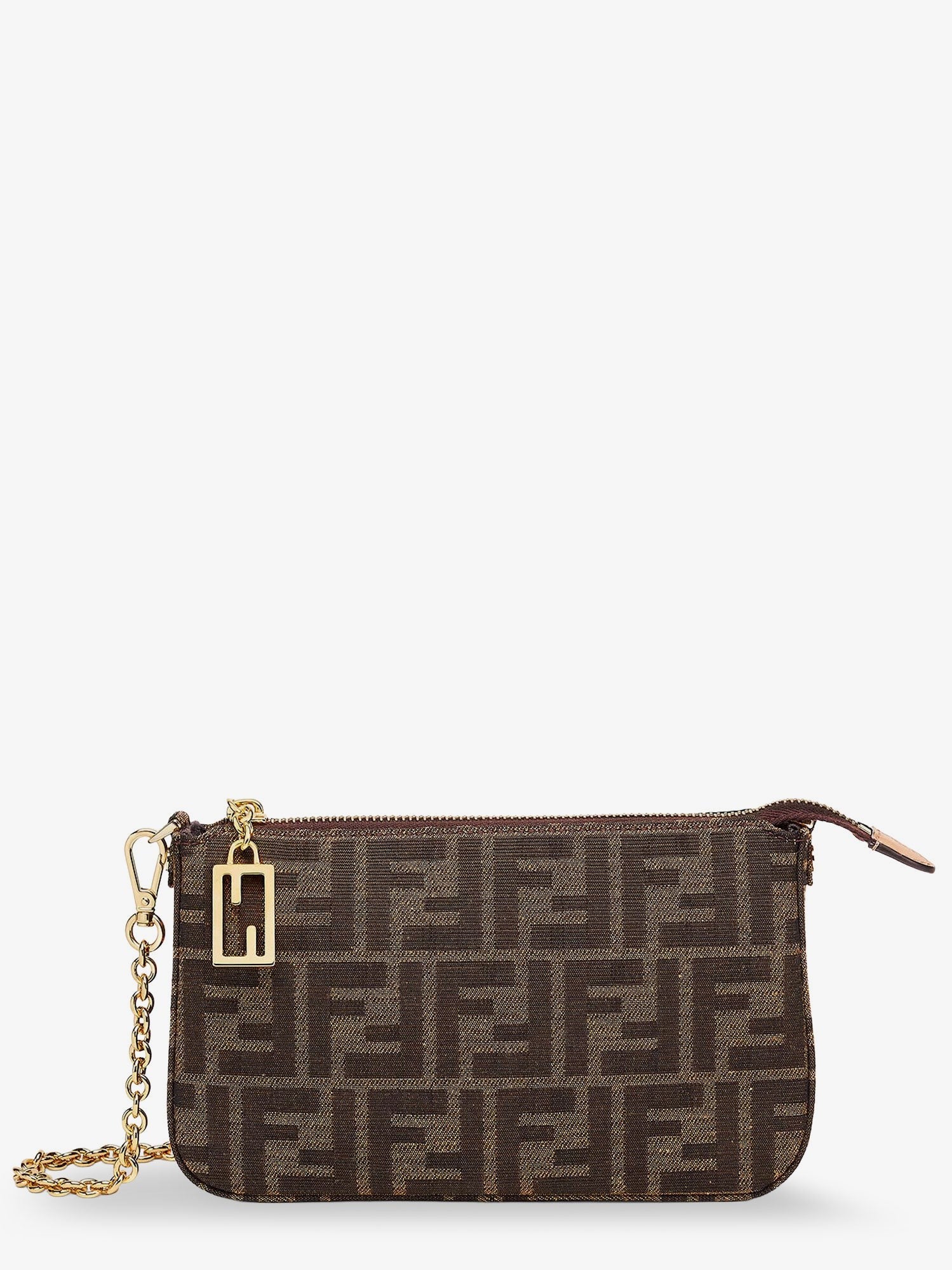 Fendi FF žakárová taštička Baguette