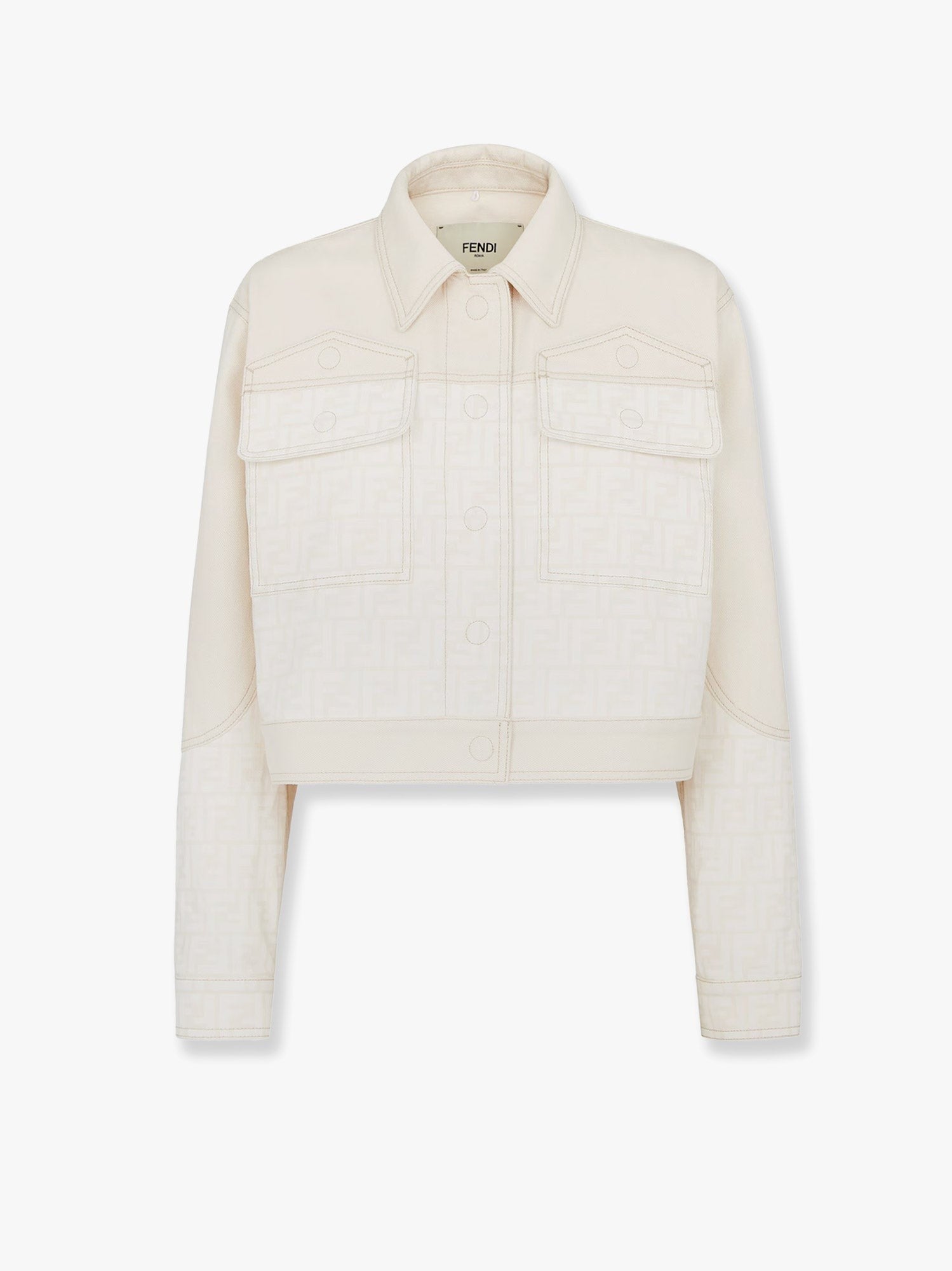 FENDI★ff off ホワイトデニムジャケット Fendi FF オフホワイト デニムジャケット | ホワイト – MoonFits