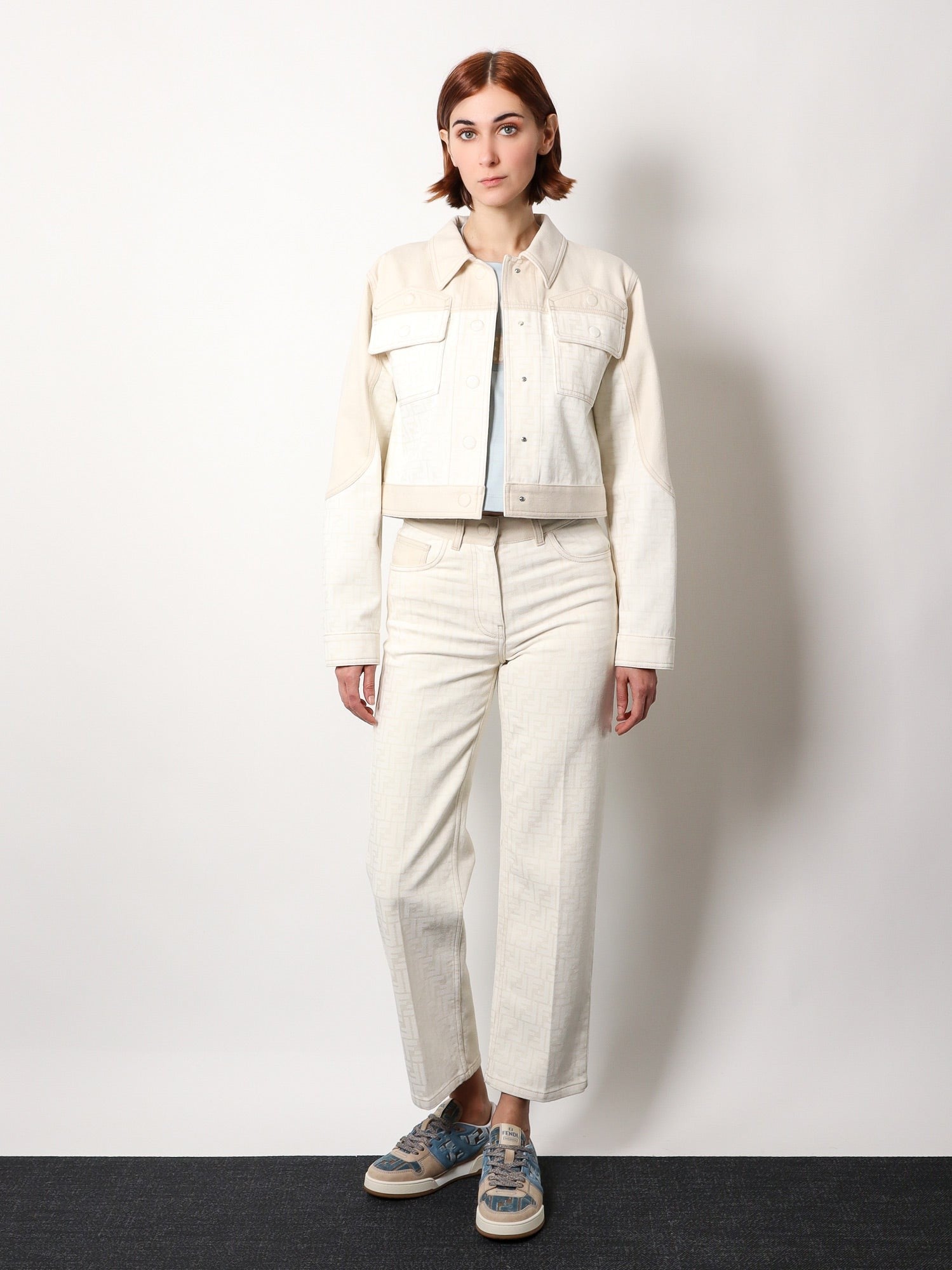 FENDI★ff off ホワイトデニムジャケット Fendi FF オフホワイト デニムジャケット | ホワイト – MoonFits