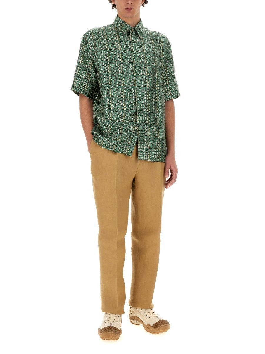 Camisa de seda Fendi FF