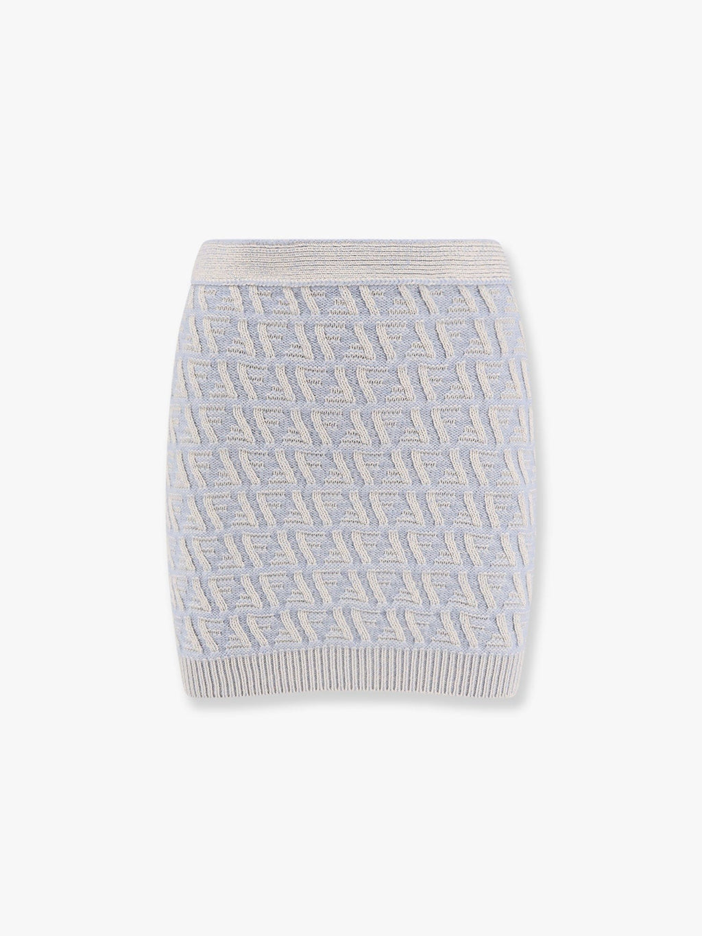 Fendi Ff wool and cashmere skirt