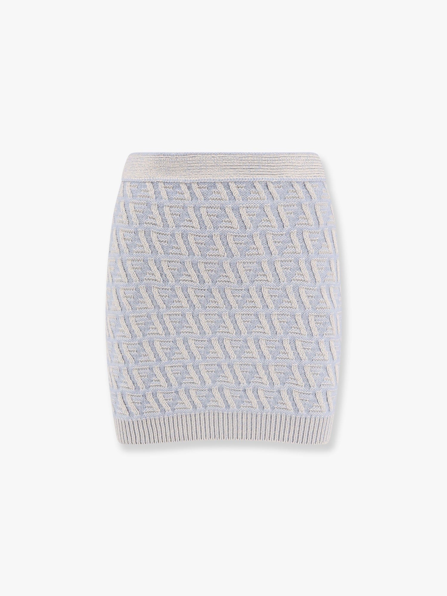 Fendi Ff wool and cashmere skirt