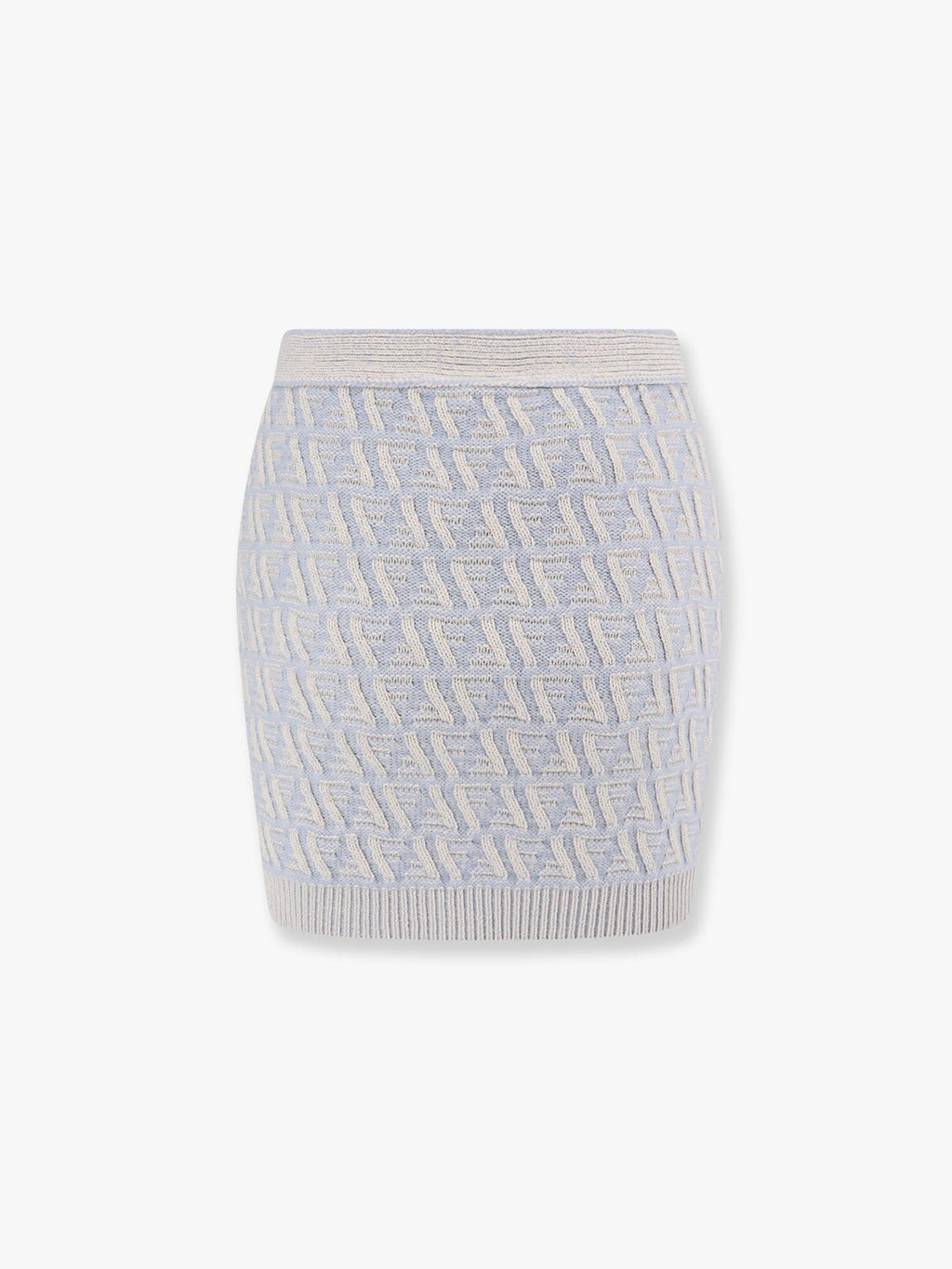 Fendi Ff wool and cashmere skirt