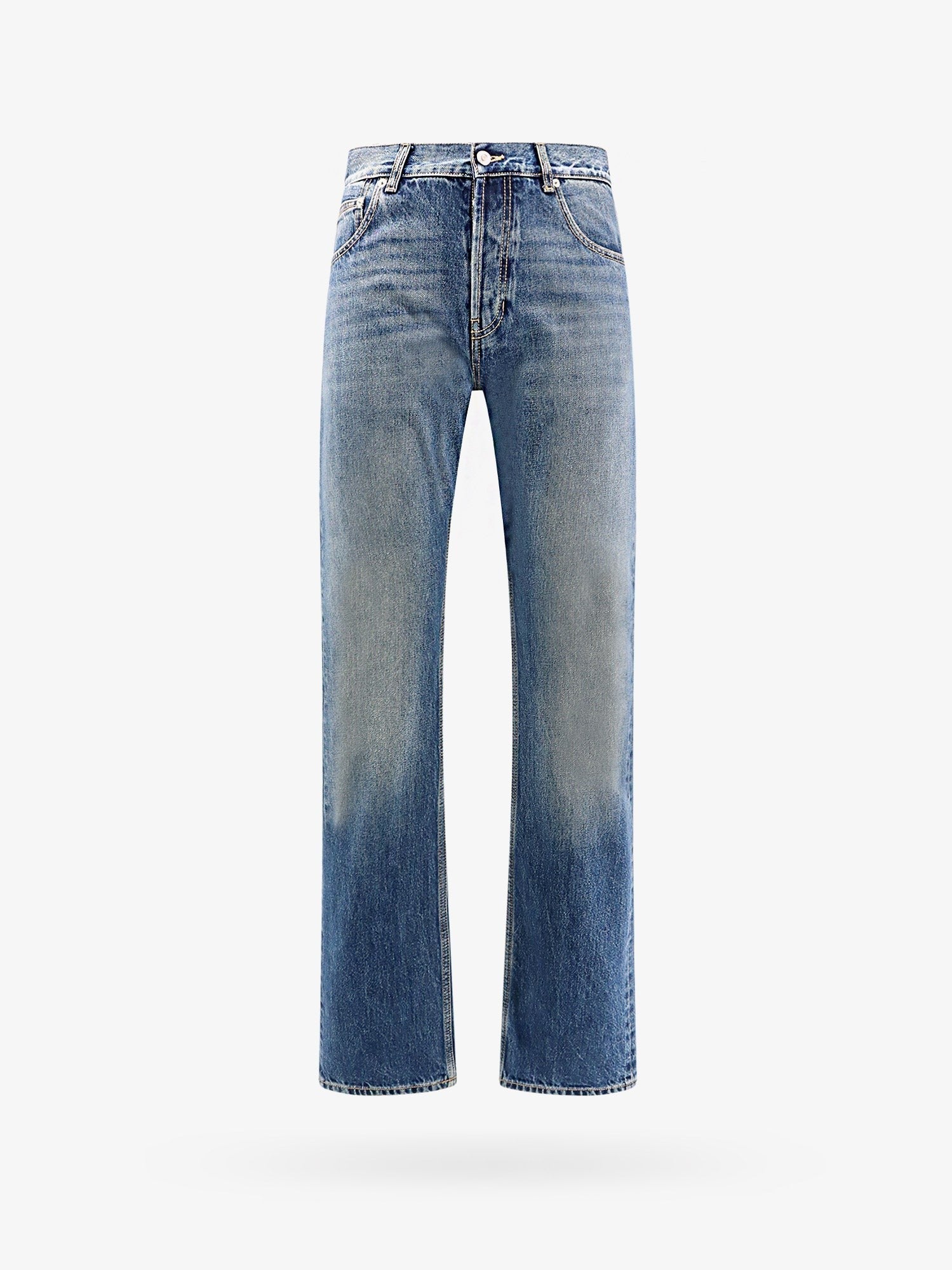 Alexander Mcqueen Ötzsebes pamut farmernadrág