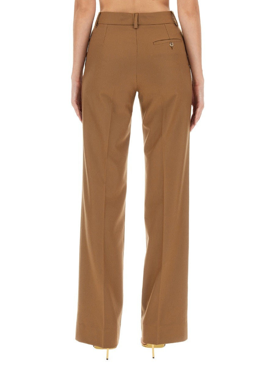 Dolce & Gabbana CALÇAS FLARE DE FLANELA