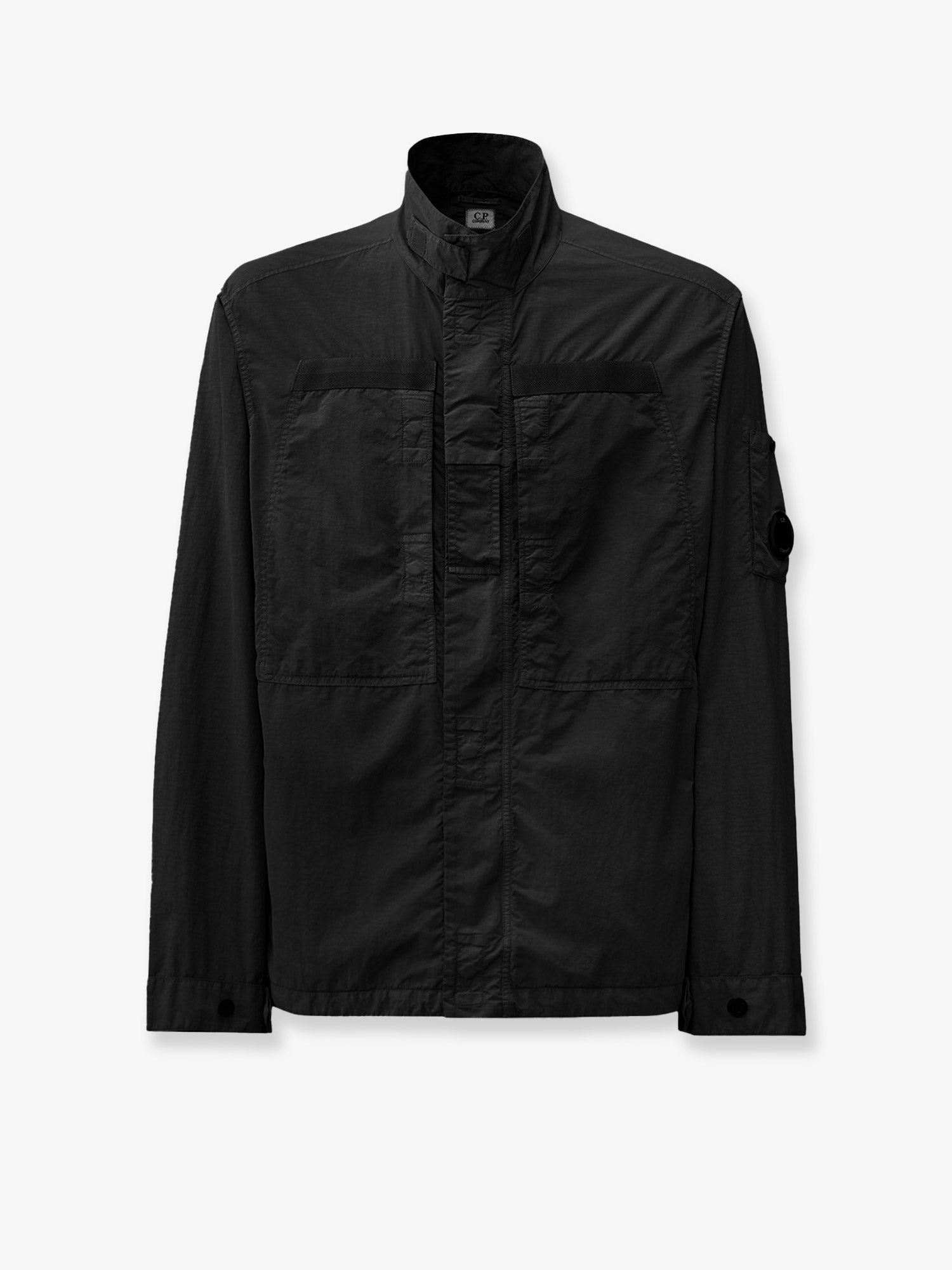 CP Company Flatt Nylon jacket with Logo iconic detail