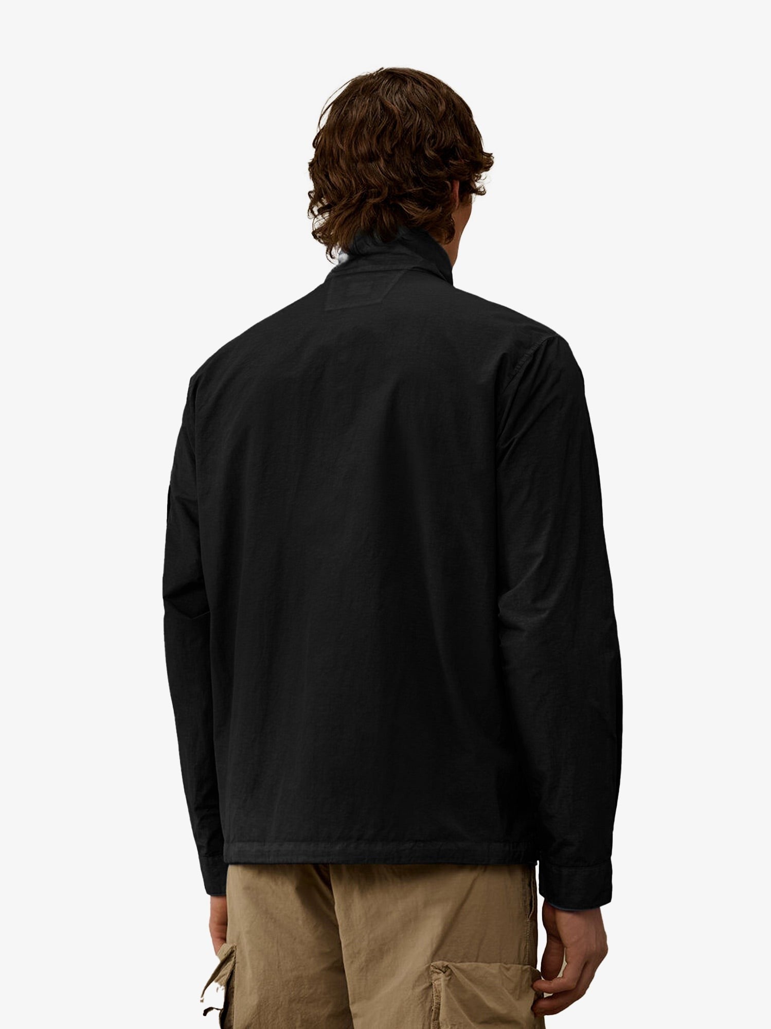 CP Company Flatt Nylon jacket with Logo iconic detail