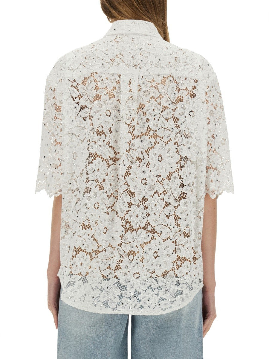 Michael By Michael Kors FLORAL LACE SHIRT