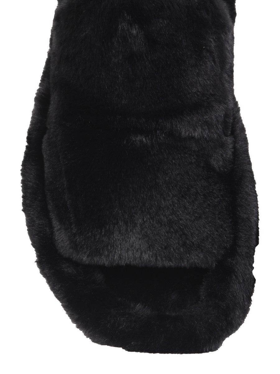 Dolce & Gabbana KOŽEŠINOVÉ SANDÁLY