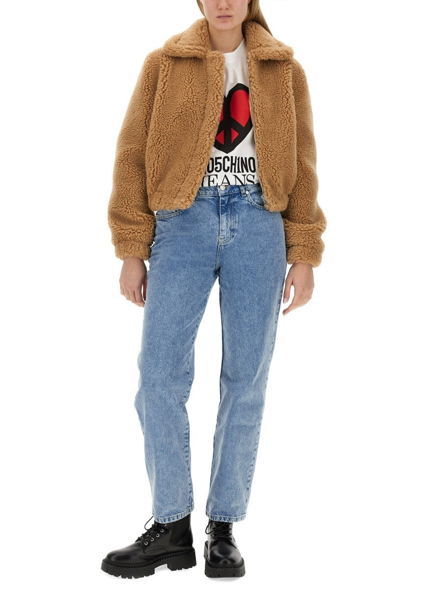 Moschino Jeans ΜΠΟΥΦΑΝ ΜΕ ΕΦΕ ΓΟΥΝΑΣ