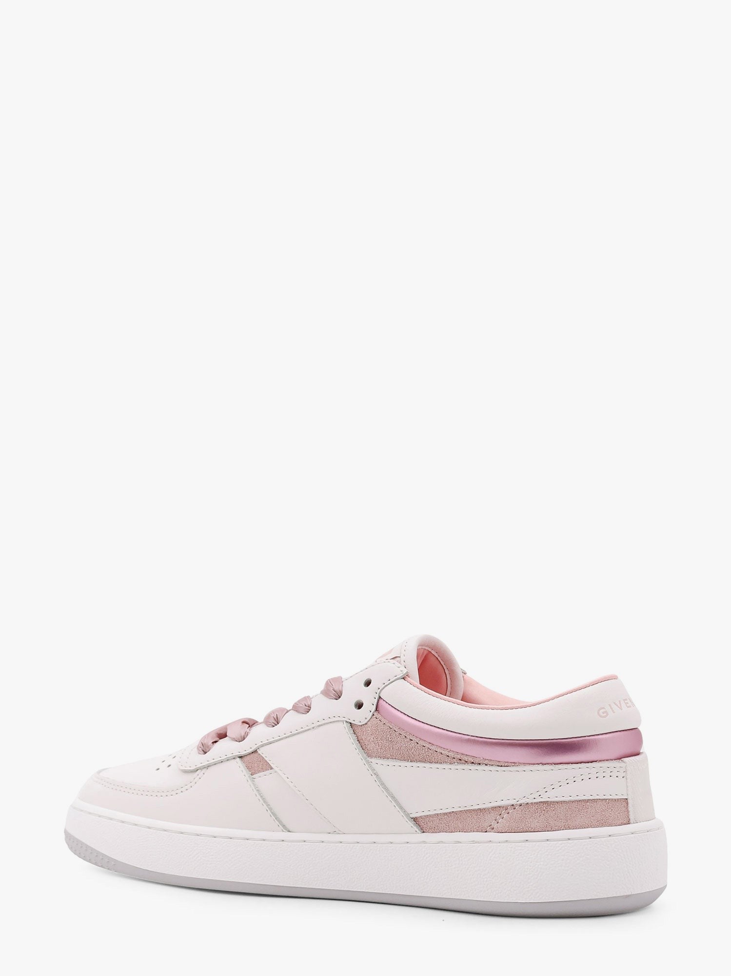 Givenchy G move leather and suede sneakers with givenchy engraving