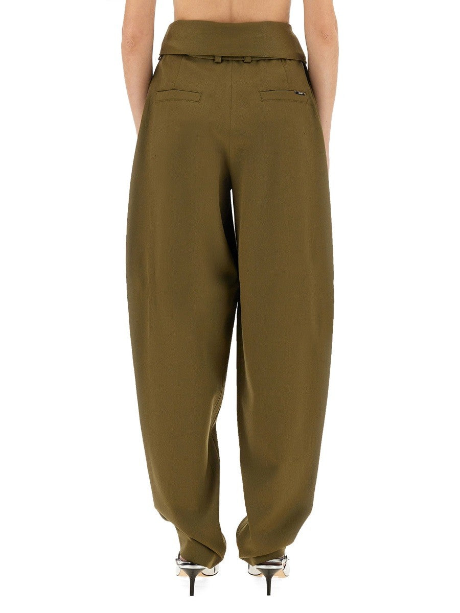 The Attico GABARDINE LONG PANTS