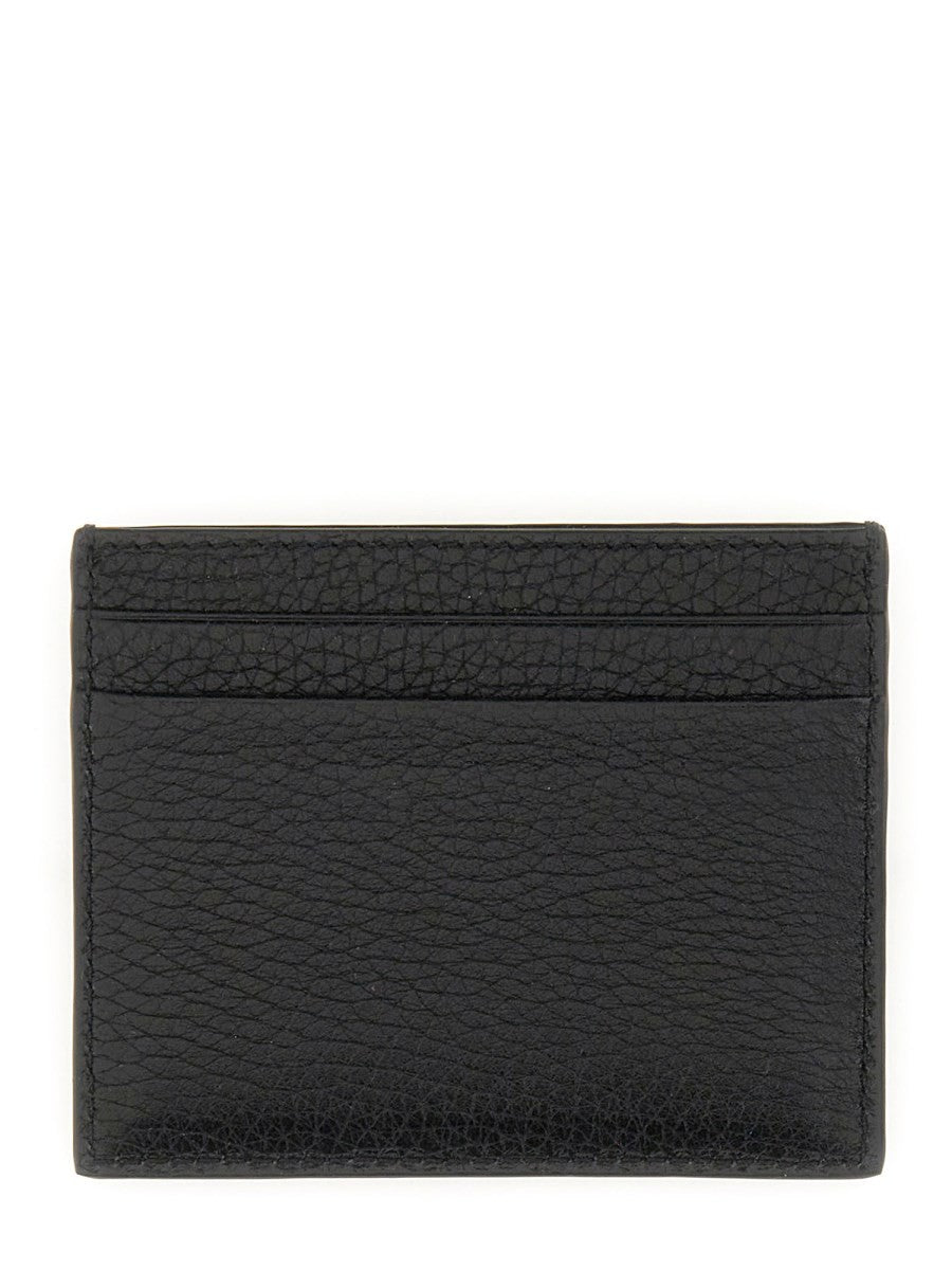 Valentino Garavani GARNET CALFSKIN "ROCKSTUD" CARD HOLDER