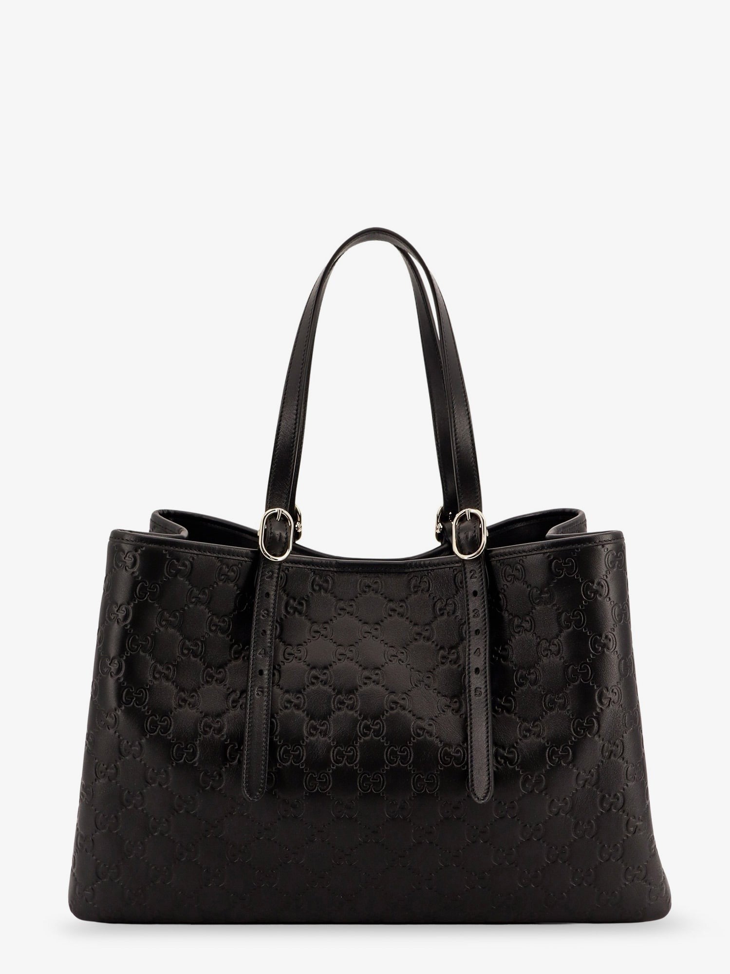 Gucci GG Emblem leather shoulder bag