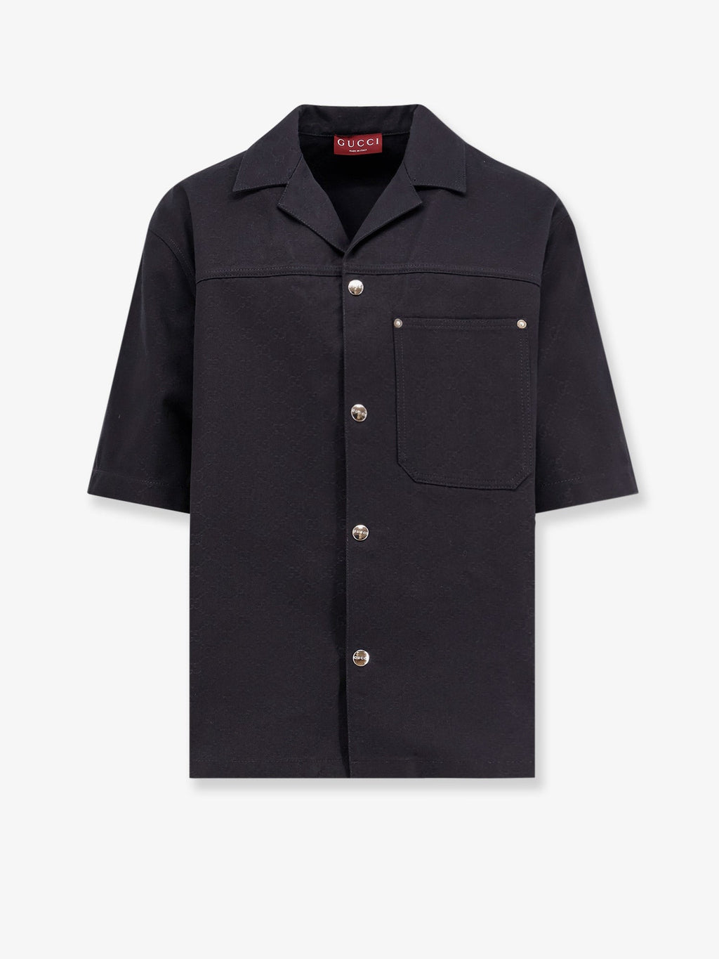 Gucci Chemise en coton jacquard GG