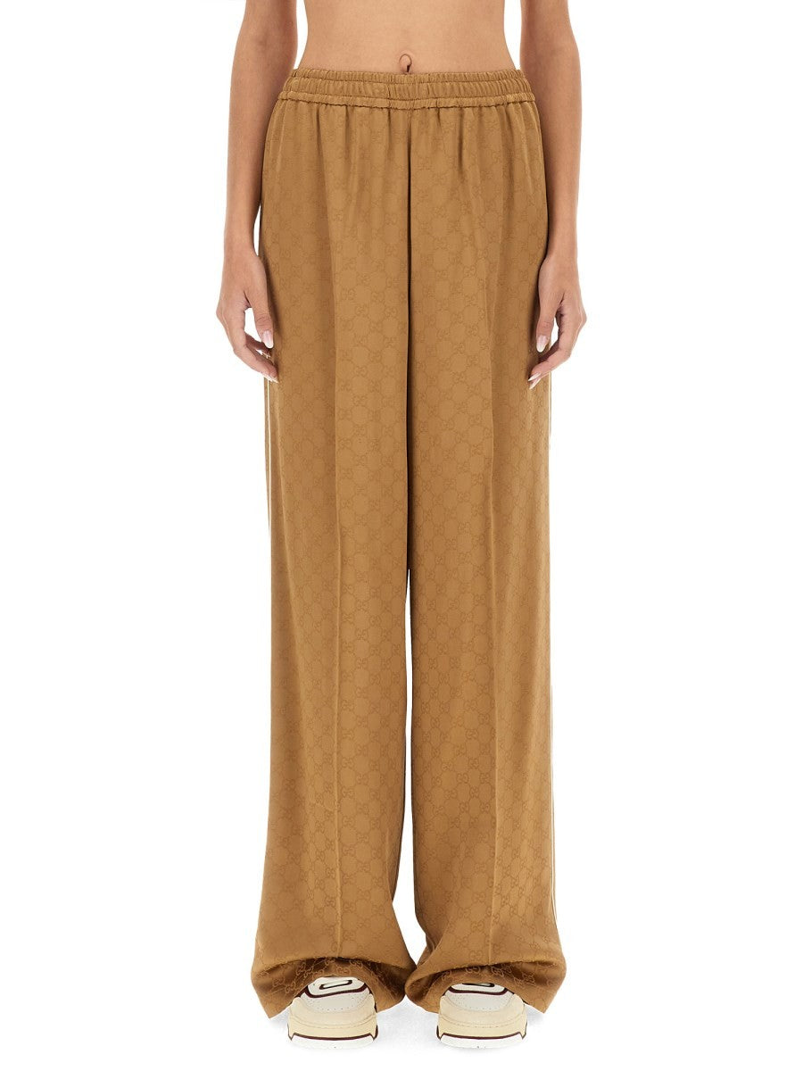 Pantalon jacquard Gucci GG