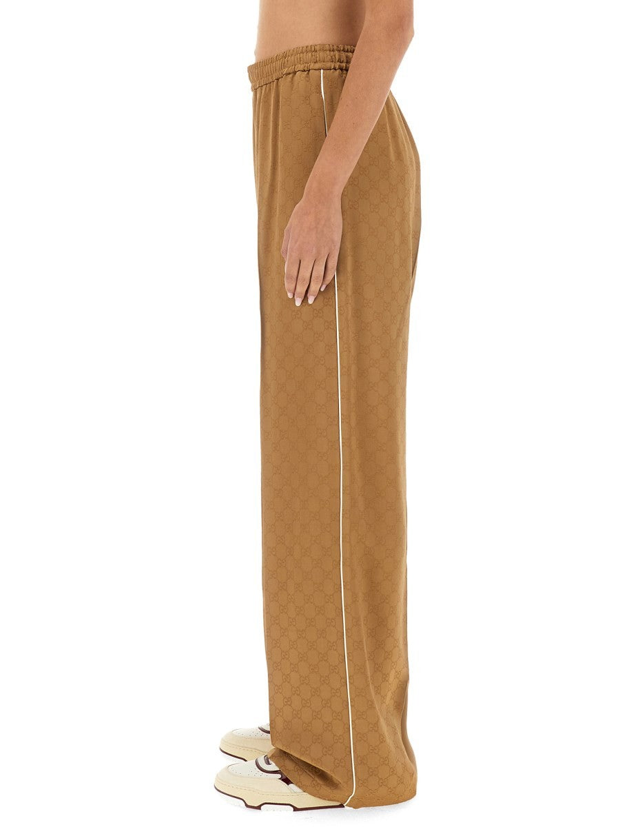 Pantalon jacquard Gucci GG