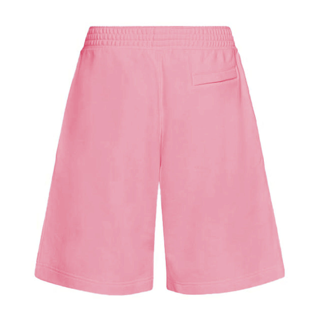 Back view of the Givenchy pink cotton shorts showing the back pocket
