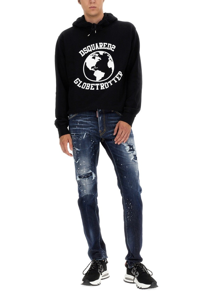 Dsquared2 GLOBETROTTER SUDADERA