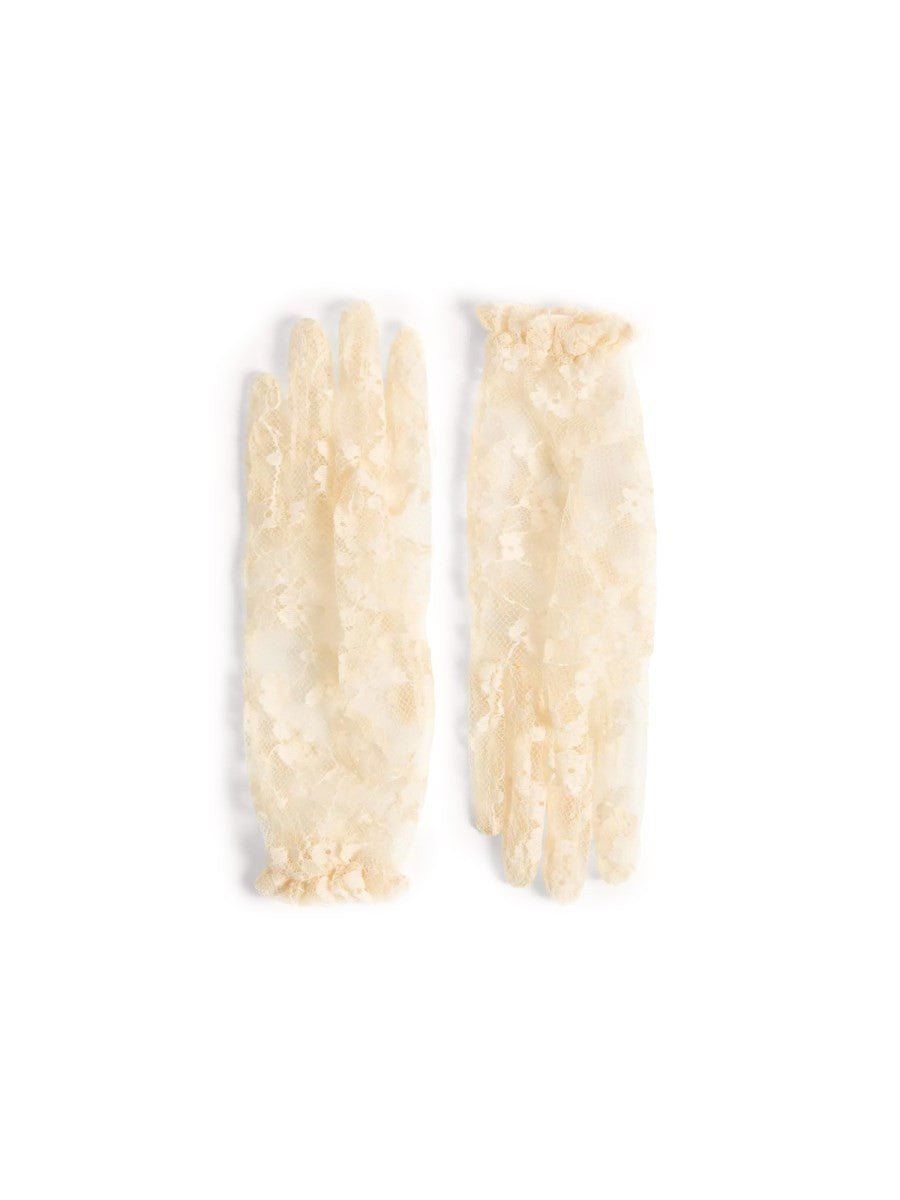 Valentino Garavani GLOVES WITH RUFFLES