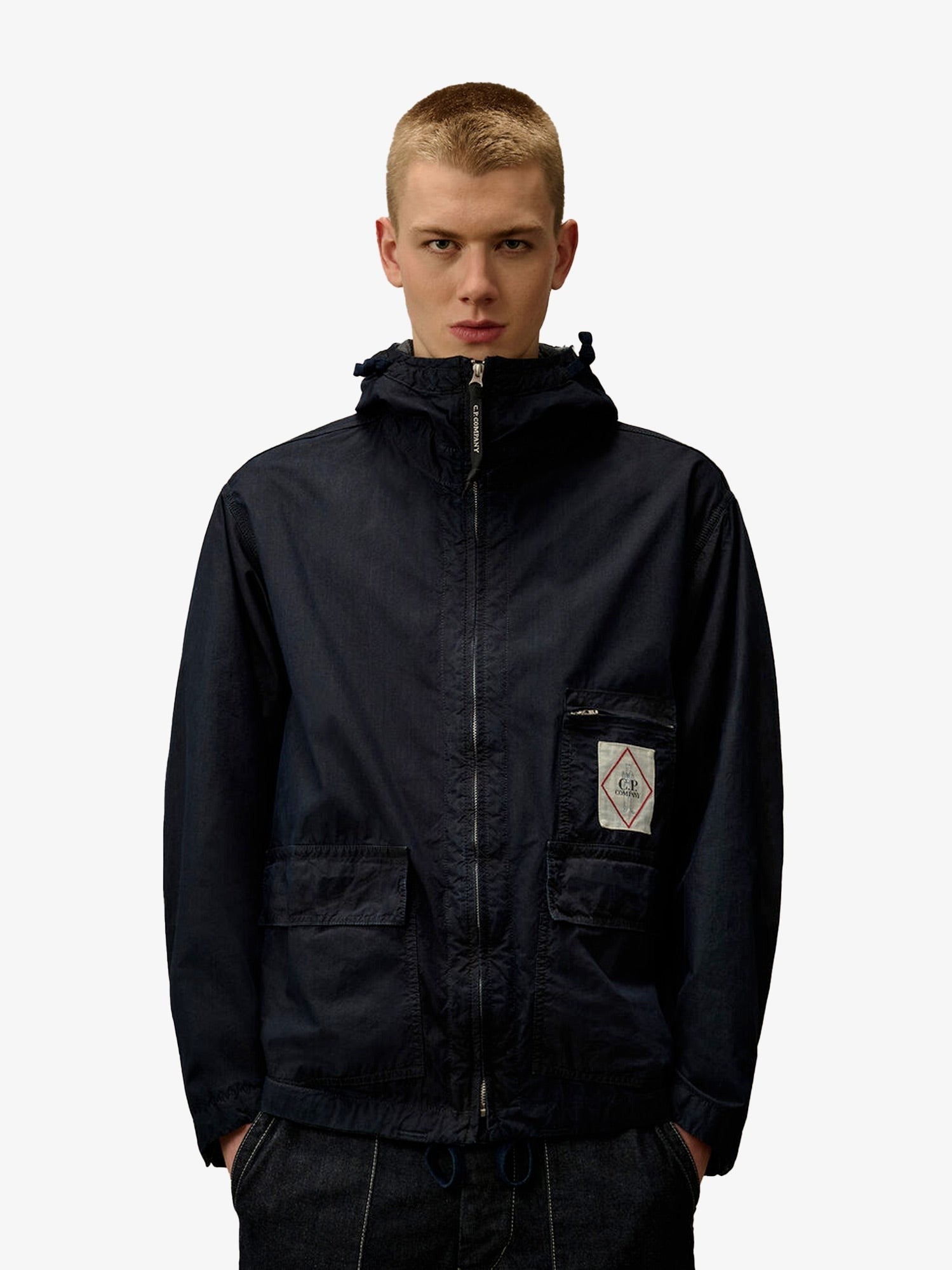 CP Company Goggle 50 Yarns Jacket with hood