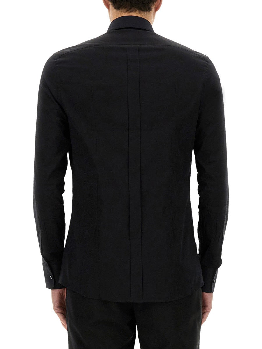 Dolce & Gabbana GOLD POPLIN STRETCH SKJORTE