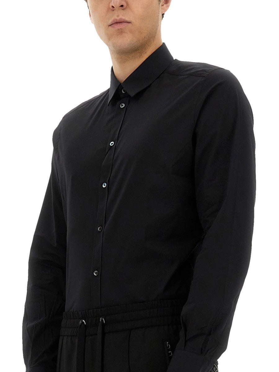 Dolce & Gabbana GOLD POPLIN STRETCH SKJORTE