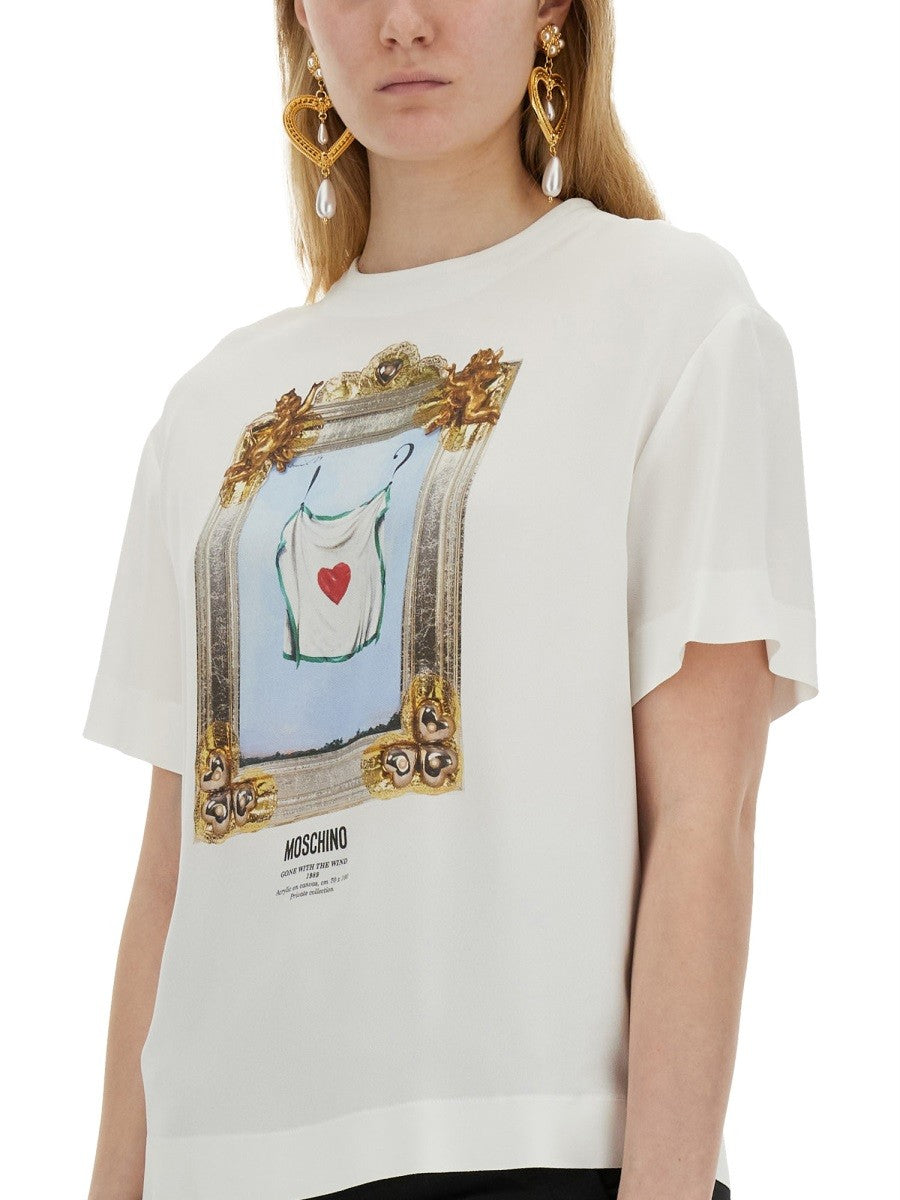 Moschino "GONE WITH THE WIND" T-SHIRT