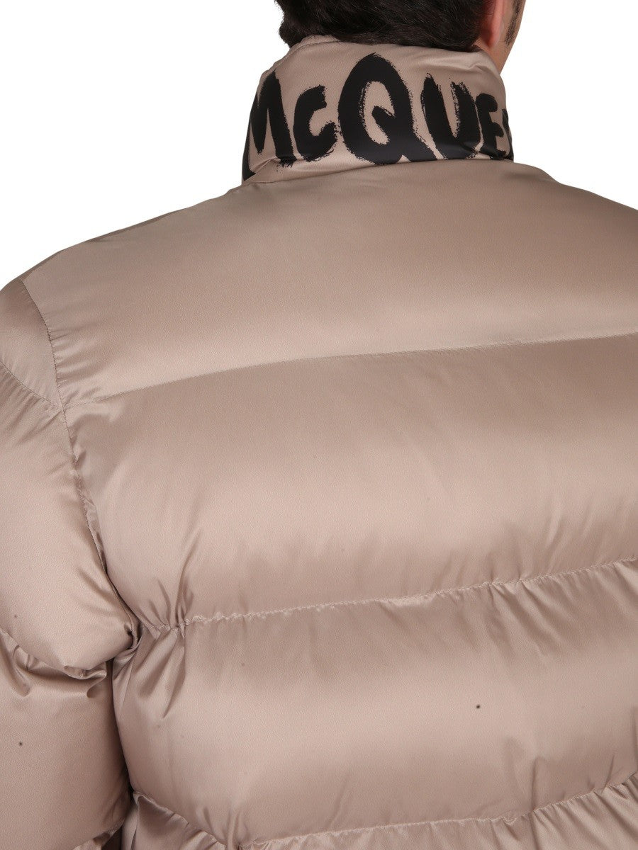 Alexander Mcqueen GRAFFITI LOGO PRINT DONZEN JAS