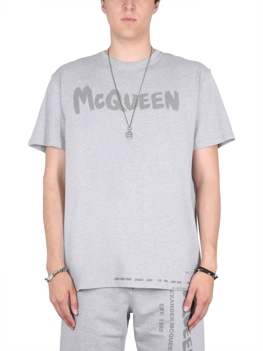 Alexander Mcqueen GRAFFITI MINTÁS PÓLÓ
