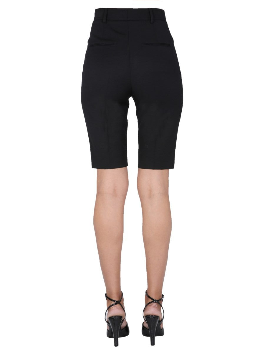 Saint Laurent GRAIN DE POUDRE CYCLIST BERMUDA