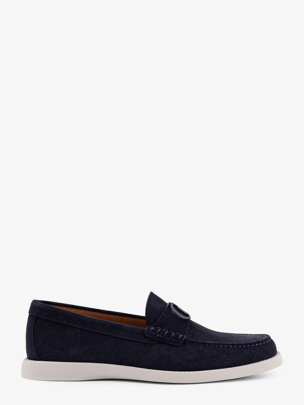 Dior Granville suede loafers with iconic monogram