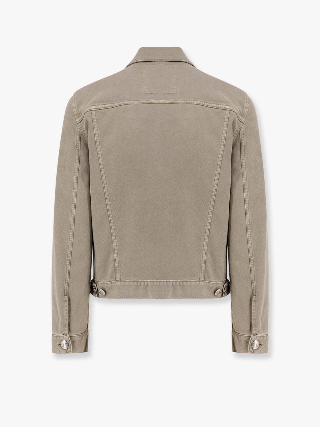 Brunello Cucinelli Graue Jeansjacke