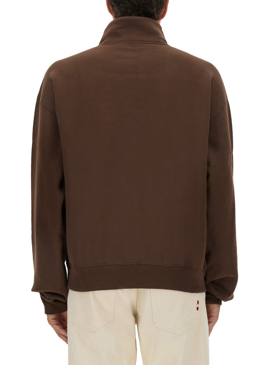 Jacquemus GROSGRAIN SWEATSHIRT MIT ROLLKRAGEN