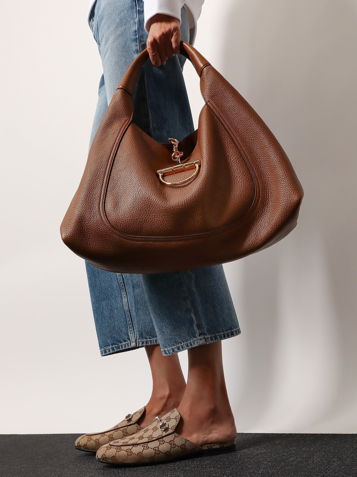 Gucci Softbit leather shoulder bag
