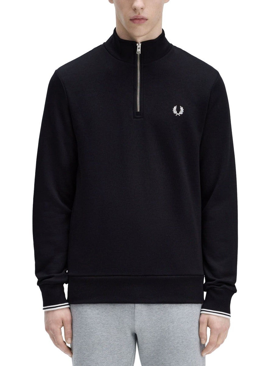 Fred Perry HALF-ZIP SWEATSHIRT