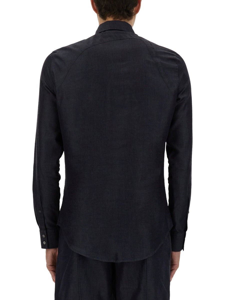 Alexander Mcqueen CAMISA ARNÉS CON HEBILLA EN T