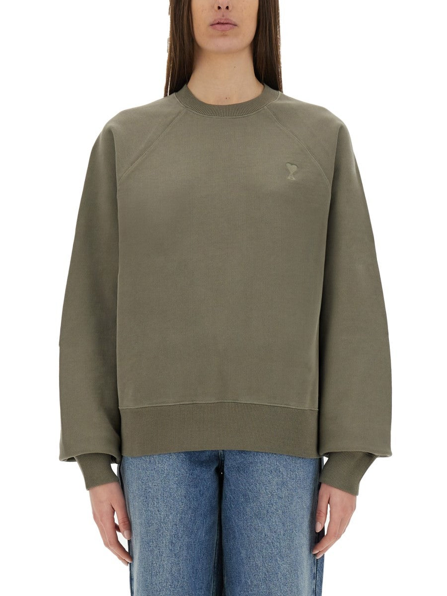 Ami Paris HEAVY COTTON SWEATSHIRT