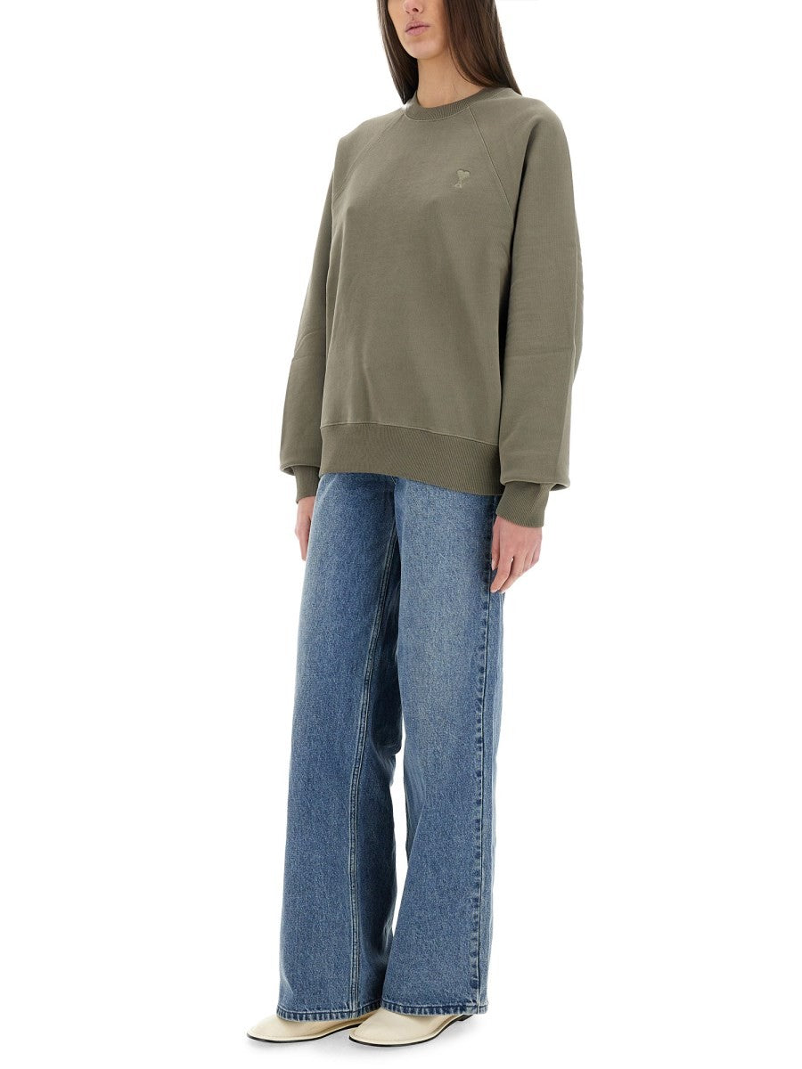 Ami Paris HEAVY COTTON SWEATSHIRT