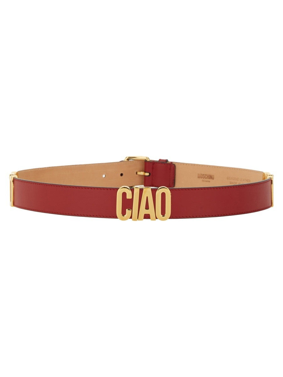 Moschino "HELLO" BELT