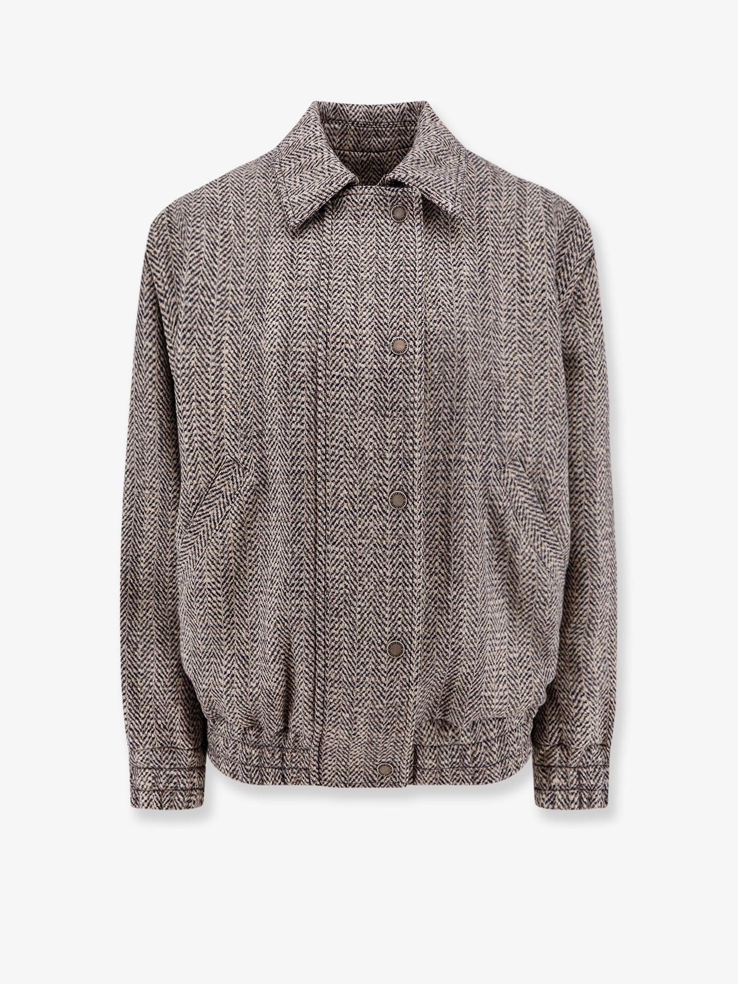 Golden Goose Deluxe Brand Veste en tissu à chevrons