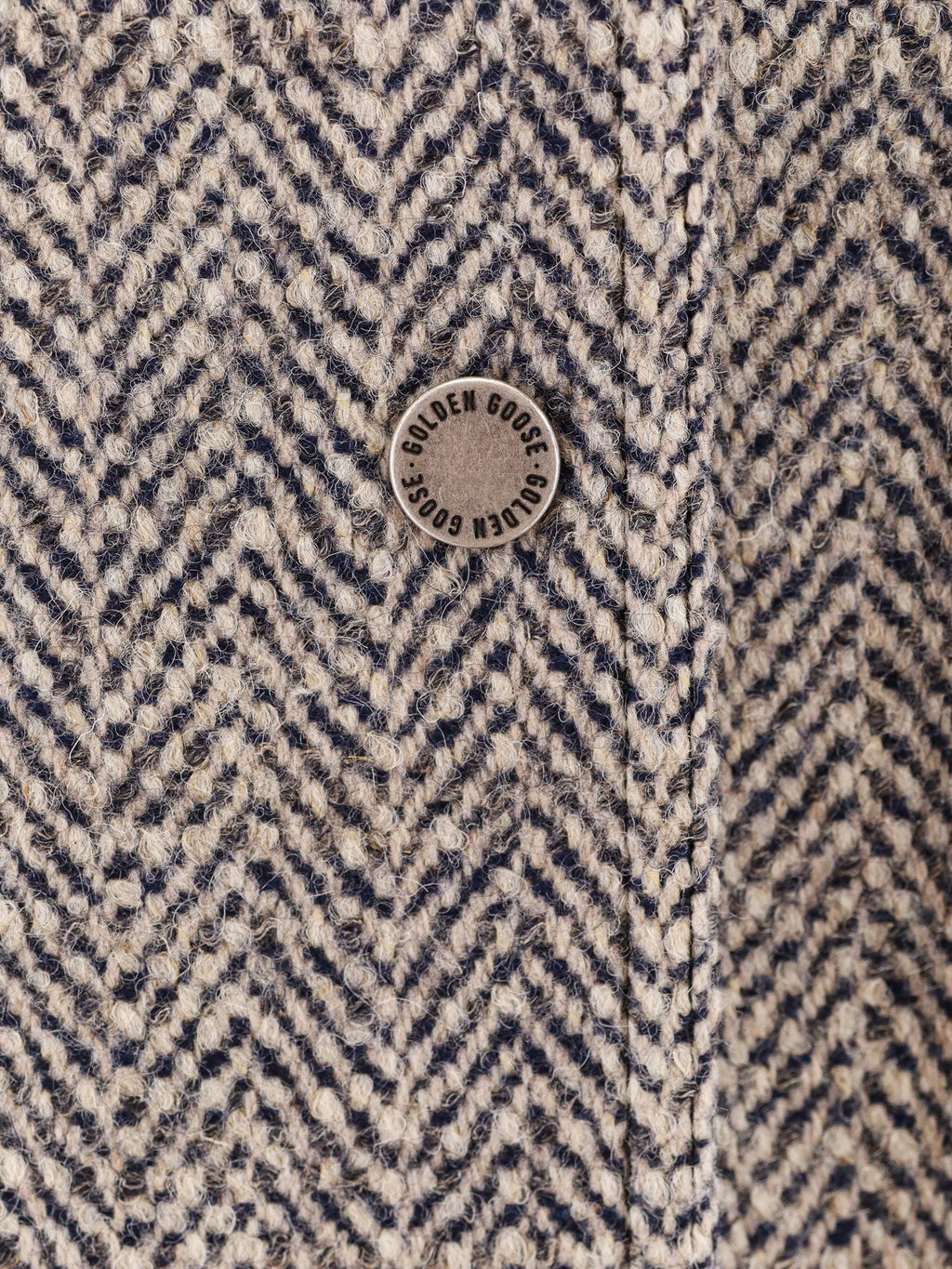 Golden Goose Deluxe Brand Veste en tissu à chevrons